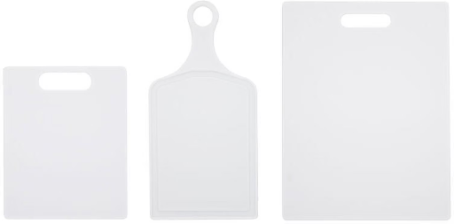 Farberware 3-Piece Essential Poly Kitchen Cutting Board Set Deal