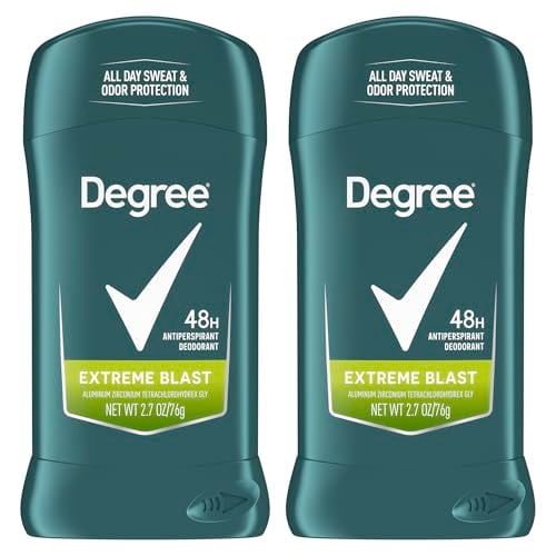Degree Men's Antiperspirant Deodorant Extreme Blast 2-Pack 2.7-Oz