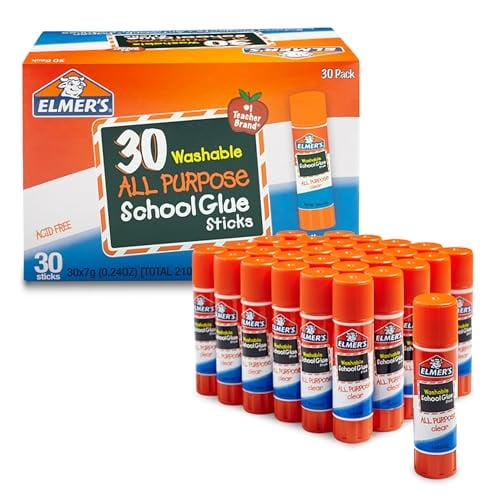 Elmer's All Purpose School Glue Sticks 30-Count Deal