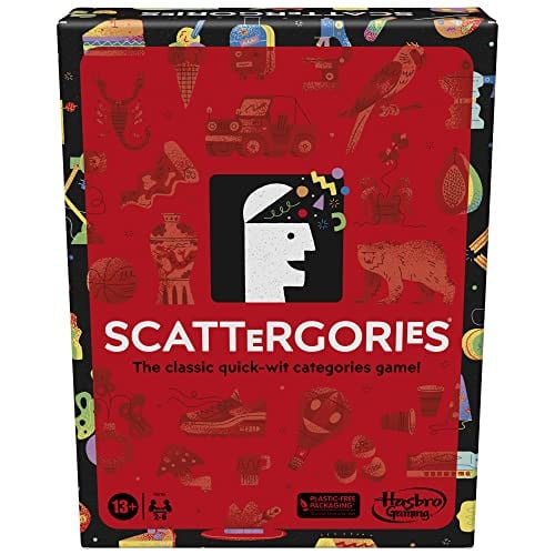 Hasbro Gaming Scattergories Classic Game