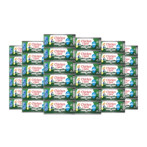 Chicken of the Sea Chunk Light Tuna in Water, 5 Ounce Cans, 48-Count Deal
