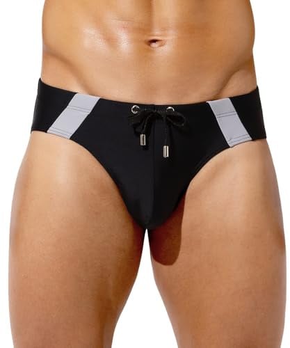 Casey & Kevin Men's Swimsuit Swimwear with Drawstring Deal