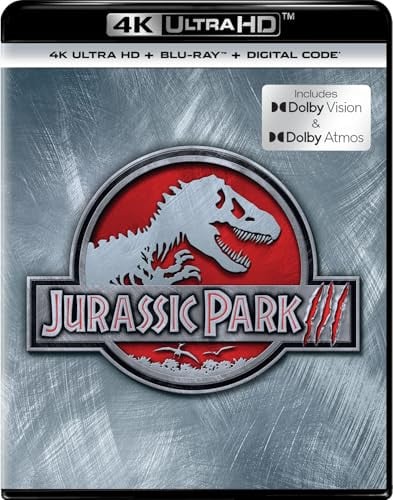 Jurassic Park III 4K Ultra HD + Blu-ray + Digital (Dolby Vision + Dolby Atmos Version) Deal
