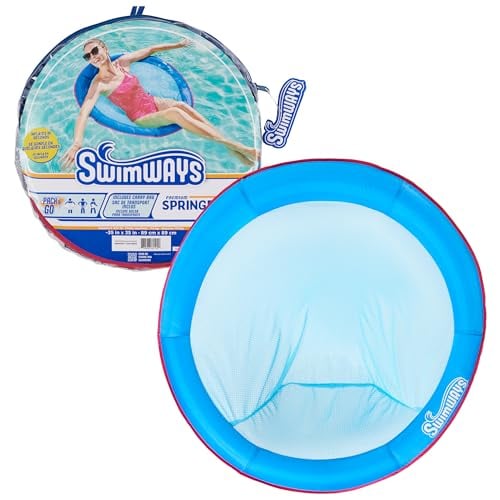 SwimWays Spring Float Papasan Round Adult Pool Lounger 36"L x 36"W Deal