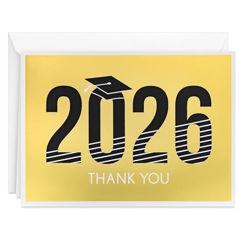 Hallmark Graduation Cards with Envelopes 24-Count Deal