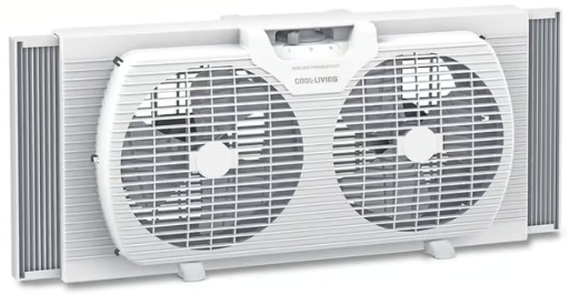 Cool Living 9in Twin Window Fan Deal