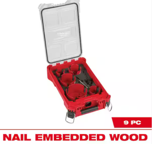 Milwaukee BIG HAWG Carbide Hole Saw Kit (9-Piece) Deal