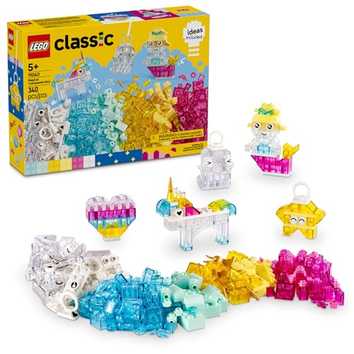 LEGO Classic Magical Transparent Box Building Set 340-Piece Deal