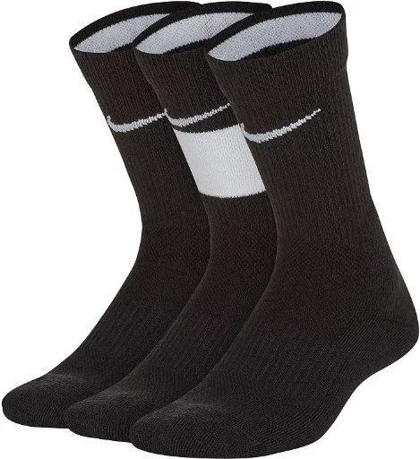 Kid's Nike Elite Dri-FIT Basketball Crew Socks 3-Pack Deal