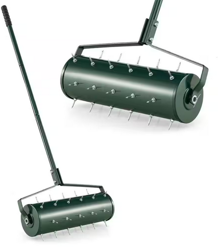 Home Depot Home Pick: Costway 21-inch Manual Lawn 36-Tine Sp deal at Home Depot