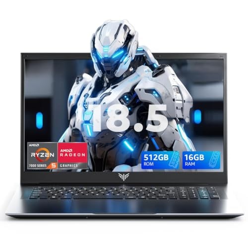 18.5 Inch Gaming Laptop with 7000 mAh Battery