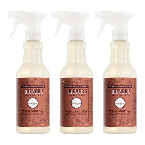 Mrs. Meyer's Clean Day Multi-Surface Everyday Cleaner Gingerbread 3-Pack 16-Ounce Deal