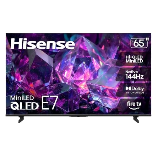 Hisense 65E7SF 65" 4K 144Hz Mini-LED Fire TV