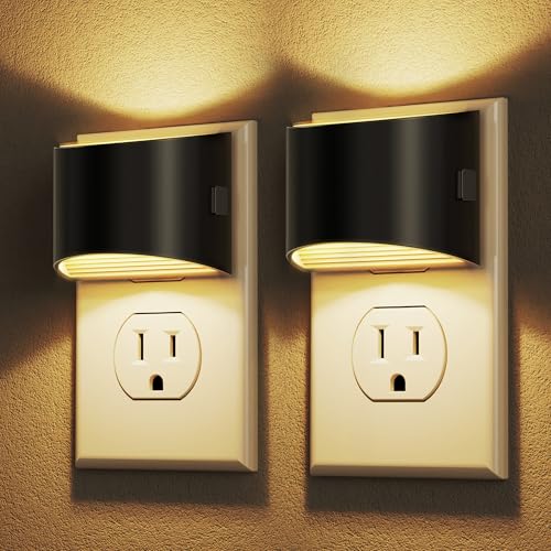 2-Pack 3000K LED Dimmable Plug-In Night Light w/ Dusk-to-Dawn Sensor Deal