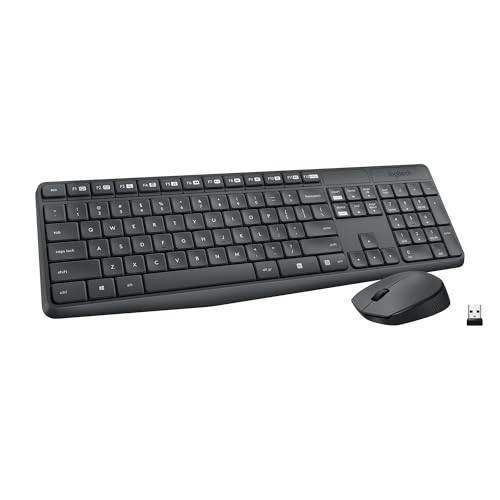 Logitech MK235 Wireless Keyboard and Mouse Combo