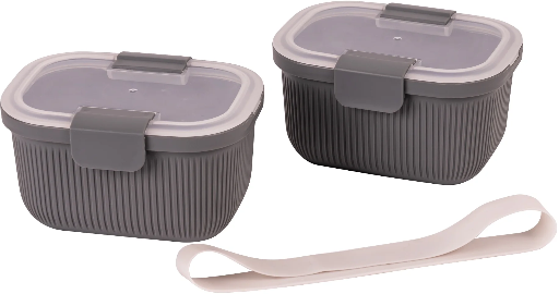 Mainstays Plastic Food Storage Container - 2 Pack Deal