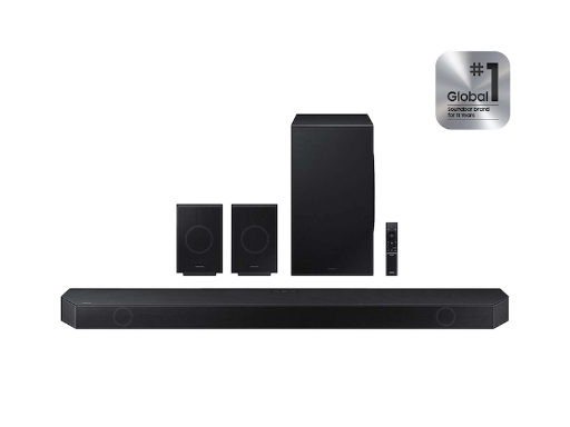 Samsung HW-Q990D Q-Series 11.1.4ch Wireless Dolby ATMOS Soundbar + Rear Speakers