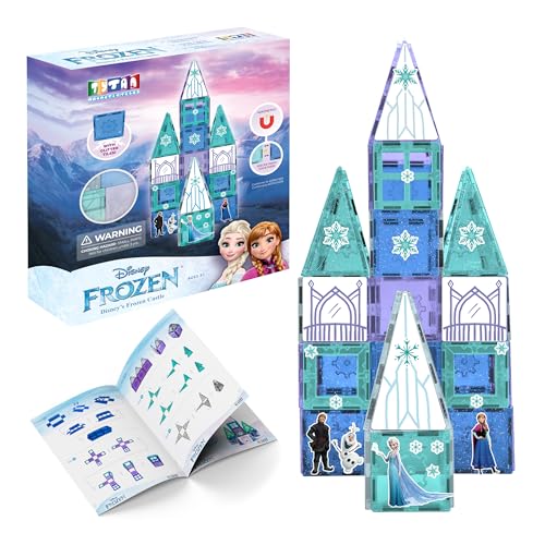 Tytan Disney Frozen Magnetic Tiles Princess Castle Building Set 68-Piece Deal