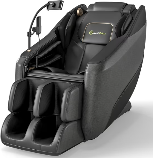Real Relax Electric Massage Chair with 10 Fixed Rollers Deal