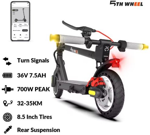5TH WHEEL A09lite Electric Scooter for Adults
