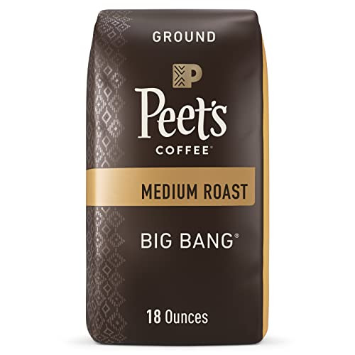 Peet's Coffee Medium Roast Ground Coffee - Big Bang TWO 18 Ounce Bags