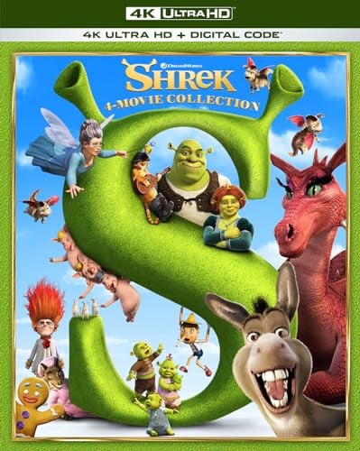 (Prime Deal) Shrek 4-Movie Collection 4K UHD Deal