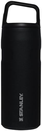 16-Oz Stanley IceFlow Cap and Carry Water Bottle (Black Glimmer)