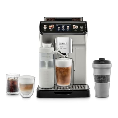 De'Longhi Eletta Explore Espresso Machine with Cold Brew, Hot & Cold Milk Frother Deal