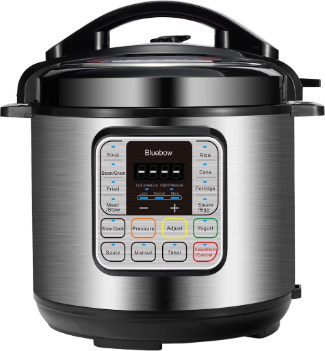 Bluebow 6.5 Quart Electric Pressure Cooker