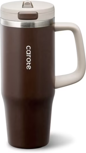 Carote Insulated Stainless Steel Tumbler with Handle and Lid 32oz Deal