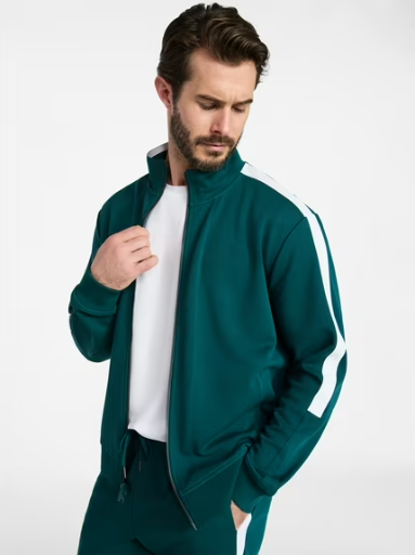 Athletic Works Men's Tricot Track Jacket Deal