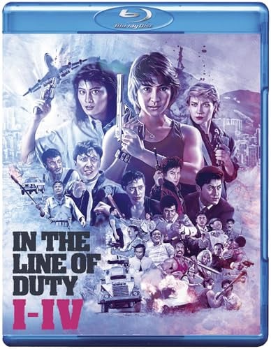 In The Line Of Duty I-IV Blu Ray