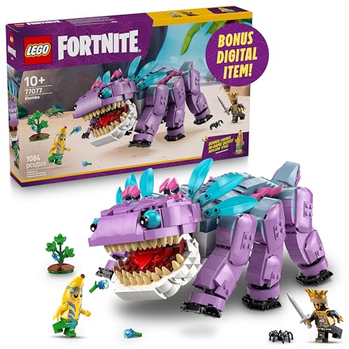 LEGO Fortnite Klombo Kids Toy with Peely and Oro Minifigures