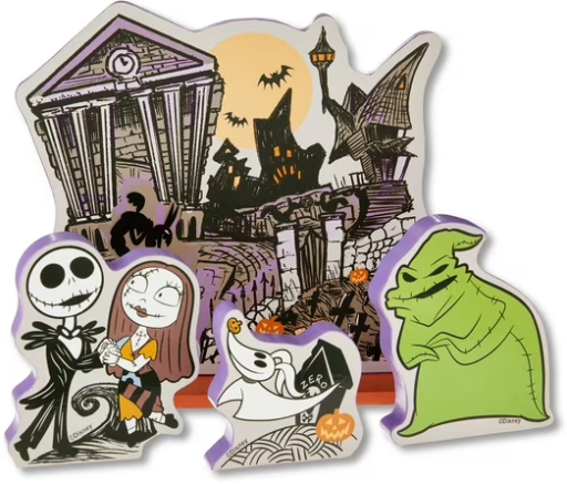 Disney's The Nightmare Before Christmas Jack Skellington LED Tombstone Decor