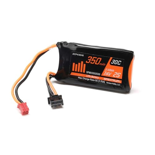 Spektrum 350mAh 2S 7.4V LiPo w/ PH2.0 2pin Power Connector