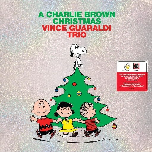 Vince Guaraldi - A Charlie Brown Christmas 60th Anniversary Holographic Foil Sleeve Vinyl