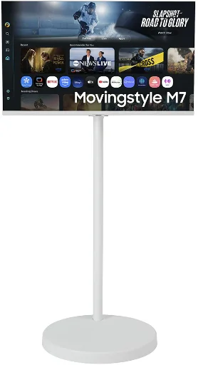 32" Samsung Movingstyle M7 4K Rolling Stand Smart Monitor