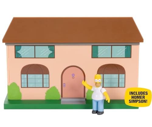 JAKKS Pacific Disney The Simpsons: Living Room Diorama Playset w/ Homer Figure Deal