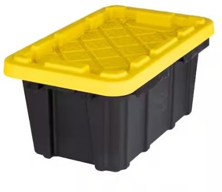 HDX 6.5-Quart Tough Storage Tote