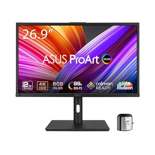 ASUS ProArt Display 27" 4K HDR RGB OLED Professional Monitor