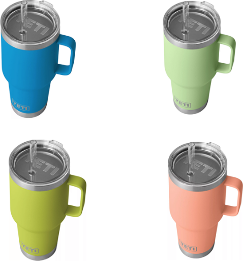 Yeti Rambler 35-Oz Stainless Steel Insulated Mug w/ Straw Lid (4 Colors) Deal