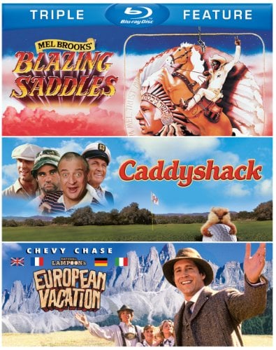 Blazing Saddles / Caddyshack / National Lampoon's European Vacation Blu-ray