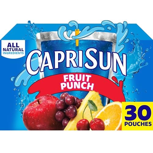 Capri Sun Naturally Flavored Juice Drink Blend 30-Count 6-Oz Deal