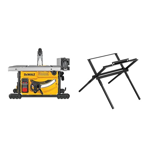 DEWALT Portable Table Saw with Stand, 8-1/4 inch