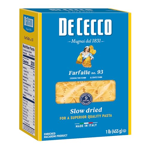 16-Oz De Cecco Farfalle Pasta