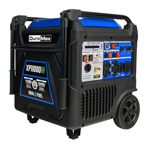 DuroMax XP11000iH 11,000-Watt Dual Fuel Portable Digital Inverter Generator Deal