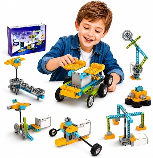 STEM Science Kits 50 in 1 Motorized Building Toy Deal