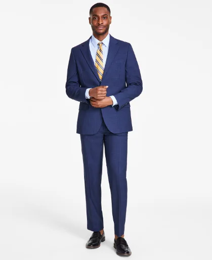 Nautica Men's Modern-Fit Bi-Stretch Suit 2-Piece