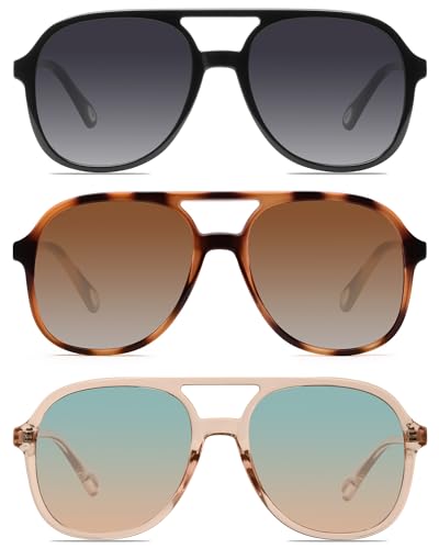 Retro Aviator Sunglasses