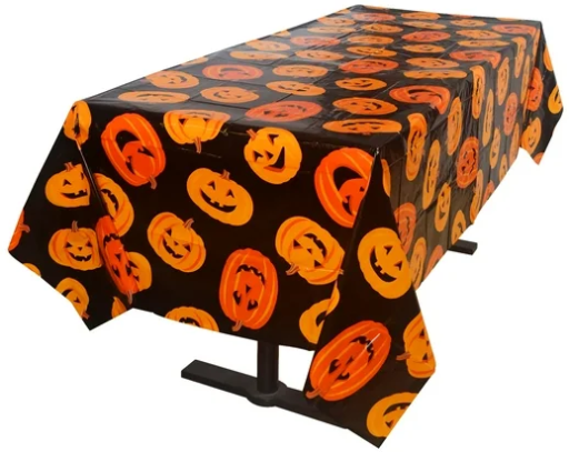 Way To Celebrate Pumpkin Tablecloth 3-Pack